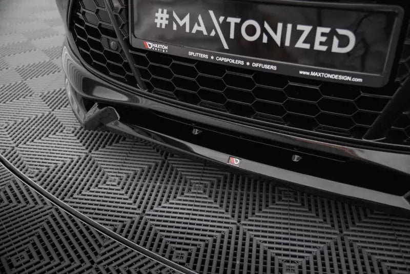 Maxton Design Frontlippe V.2 für Ford Mondeo ST-Line Mk4 Facelift Hochglanz schwarz – Ansicht 3