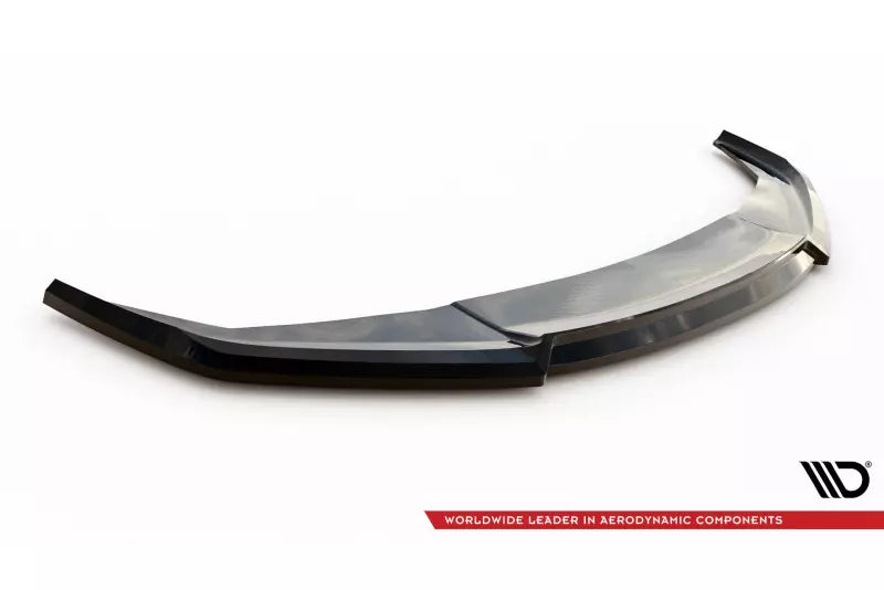 Maxton Design Frontlippe V.2 für Honda Civic Mk10 Hochglanz schwarz – Ansicht 3