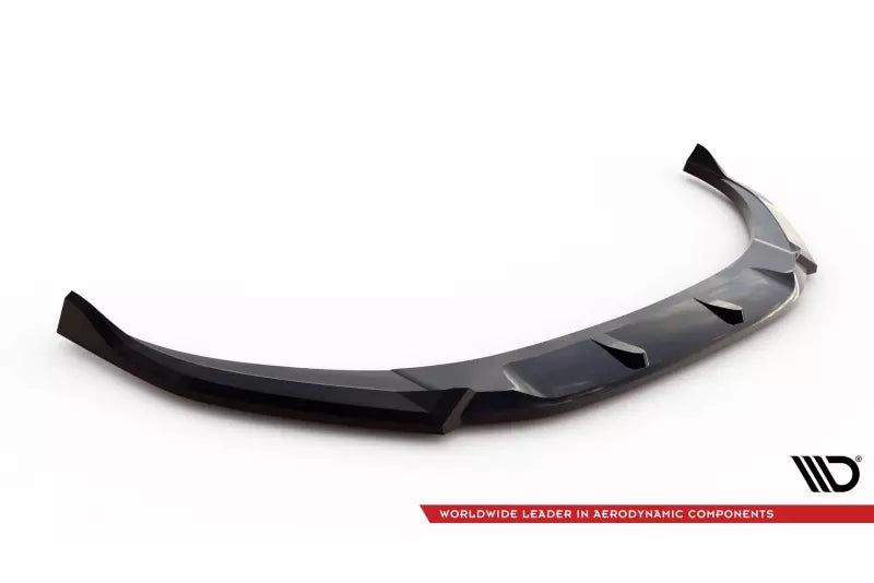 Maxton Design Frontlippe V.2 für Hyundai I30 Mk3 Facelift Hochglanz schwarz – Ansicht 4