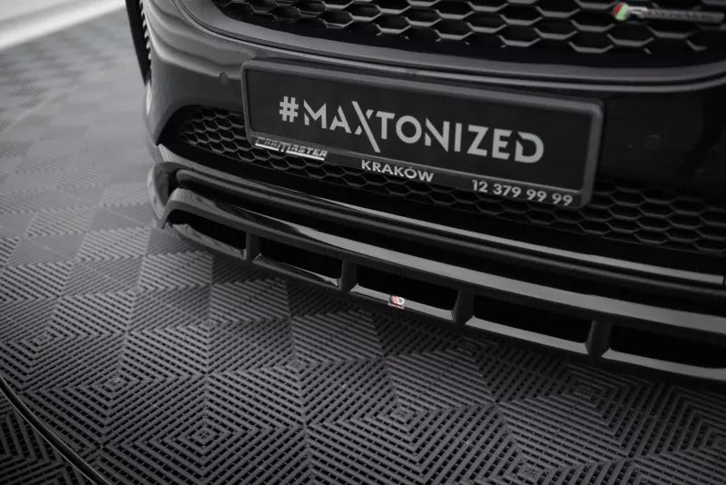Maxton Design Frontlippe für Jaguar E-Pace R-Dynamic Mk1 Hochglanz schwarz – Ansicht 3