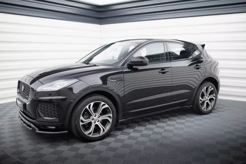 Maxton Design Seitenschweller (Paar) für Jaguar E-Pace R-Dynamic Mk1 Hochglanz schwarz – Ansicht 2