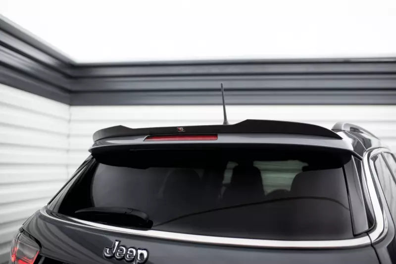 Maxton Design Heckspoiler Lippe für Jeep Compass Limited Mk2 Facelift Hochglanz schwarz – Ansicht 1
