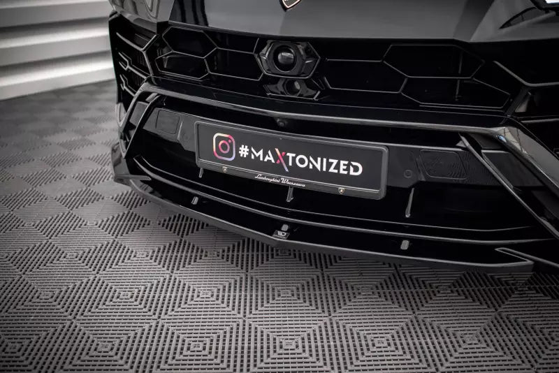 Maxton Design Frontlippe V.2 für Lamborghini Urus Mk1 Hochglanz schwarz – Ansicht 3