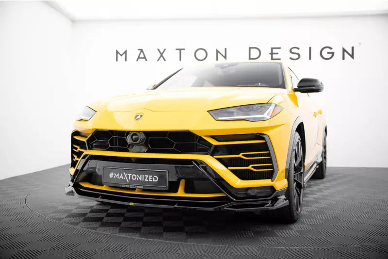 Maxton Design Frontlippe V.3 für Lamborghini Urus Mk1 Hochglanz schwarz – Ansicht 1