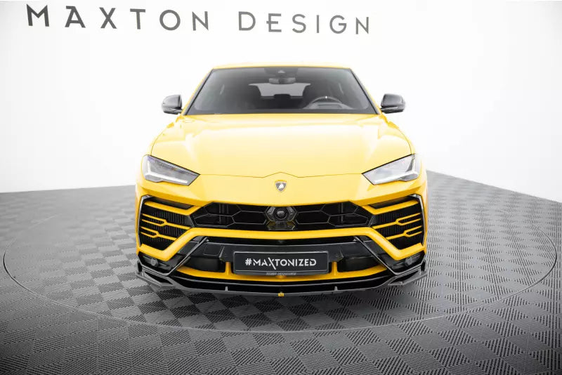Maxton Design Frontlippe V.3 für Lamborghini Urus Mk1 Hochglanz schwarz – Ansicht 2