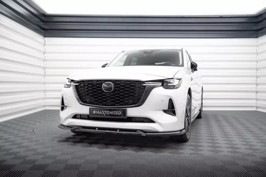 Maxton Design Frontlippe für Mazda CX-60 Mk1 Hochglanz schwarz – Ansicht 1