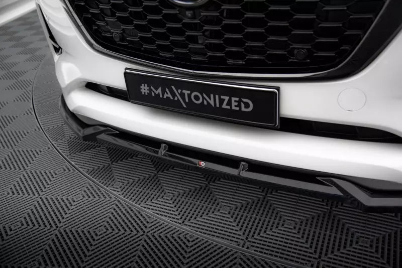 Maxton Design Frontlippe für Mazda CX-60 Mk1 Hochglanz schwarz – Ansicht 3