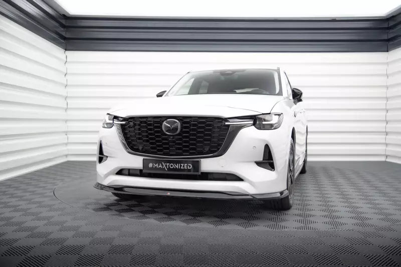 Maxton Design Frontlippe V.2 für Mazda CX-60 Mk1 Hochglanz schwarz – Ansicht 1
