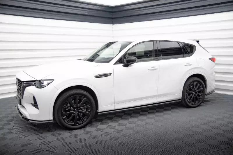 Maxton Design Seitenschweller (Paar) für Mazda CX-60 Mk1 Hochglanz schwarz – Ansicht 2