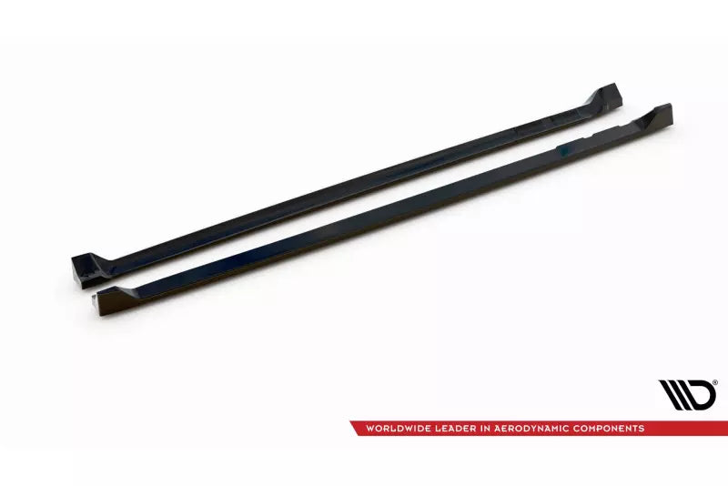Maxton Design Seitenschweller (Paar) für Mini Cooper Countryman R60 Facelift Hochglanz schwarz – Ansicht 4