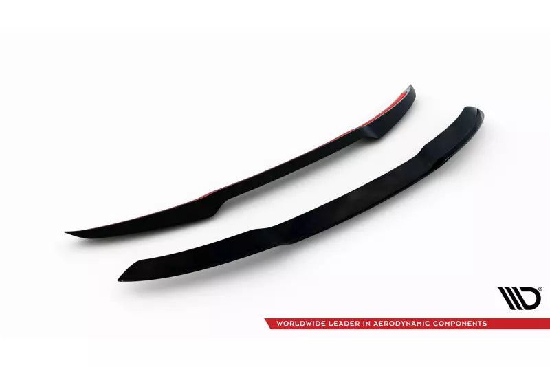 Maxton Design Heckspoiler Lippe für Mercedes-Benz C Kombi AMG-Line / 43 AMG S206 Hochglanz schwarz – Ansicht 4