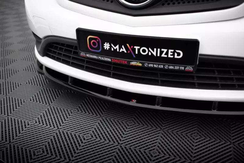 Maxton Design Frontlippe für Mercedes-Benz Citan Mk1 Hochglanz schwarz – Ansicht 2