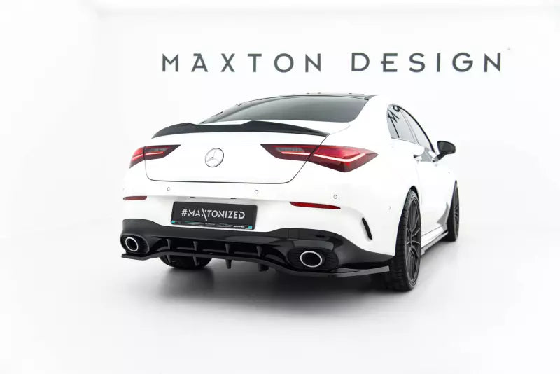 Maxton Design Heckspoiler 3D für Mercedes-Benz CLA Coupe C118 Hochglanz schwarz – Ansicht 2