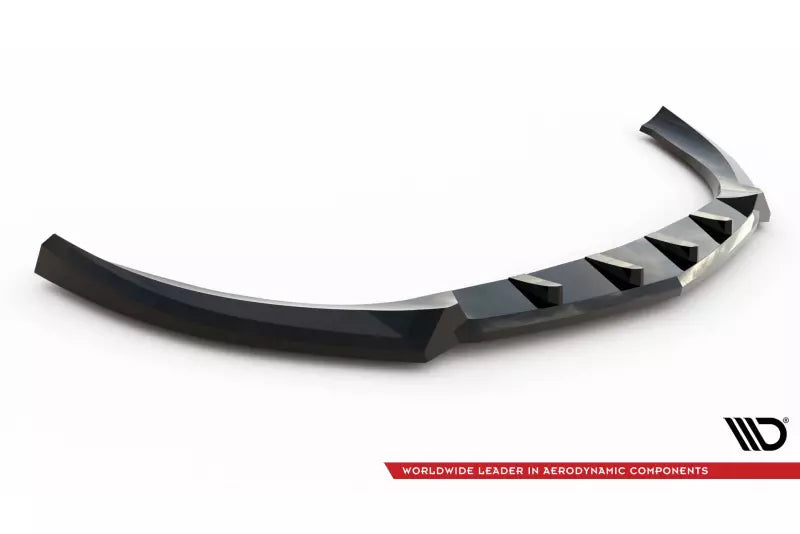 Maxton Design Frontlippe V.2 für Mercedes-Benz CLA C118 Hochglanz schwarz – Ansicht 4