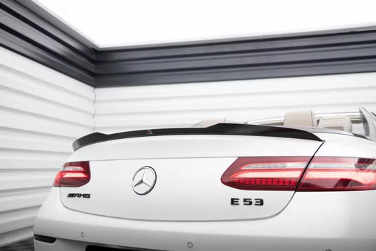 Maxton Design Heckspoiler Lippe für Mercedes-Benz E Cabriolet AMG-Line / E53 AMG A238 Hochglanz schwarz – Ansicht 1