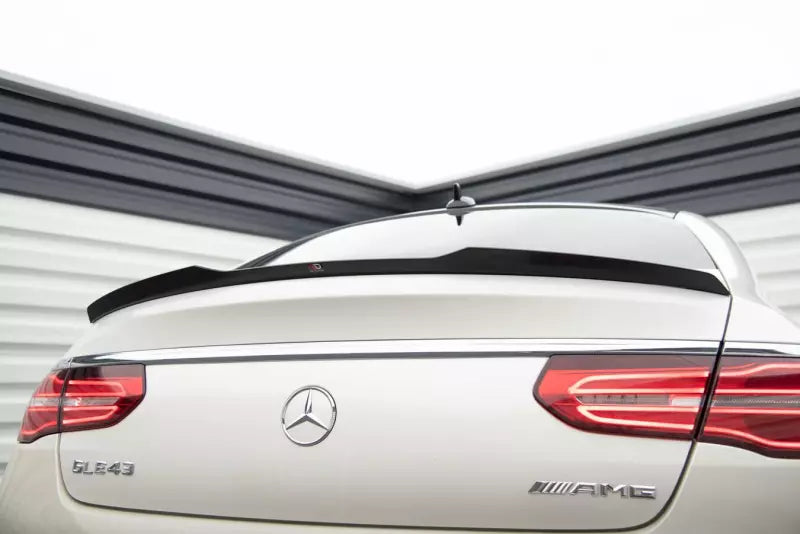Maxton Design Heckspoiler Lippe für Mercedes-Benz GLE Coupe 43 AMG / AMG-Line C292 Hochglanz schwarz – Ansicht 1