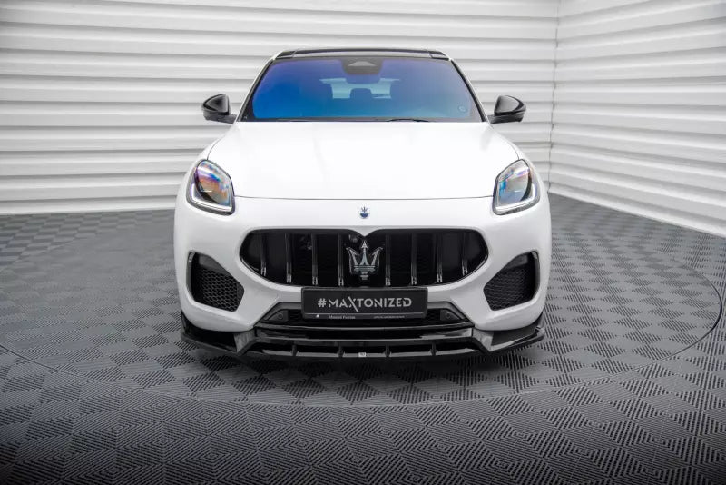 Maxton Design Frontlippe für Maserati Grecale GT / Modena Mk1 Hochglanz schwarz – Ansicht 2
