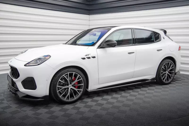 Maxton Design Seitenschweller (Paar) für Maserati Grecale GT / Modena Mk1 Hochglanz schwarz – Ansicht 2