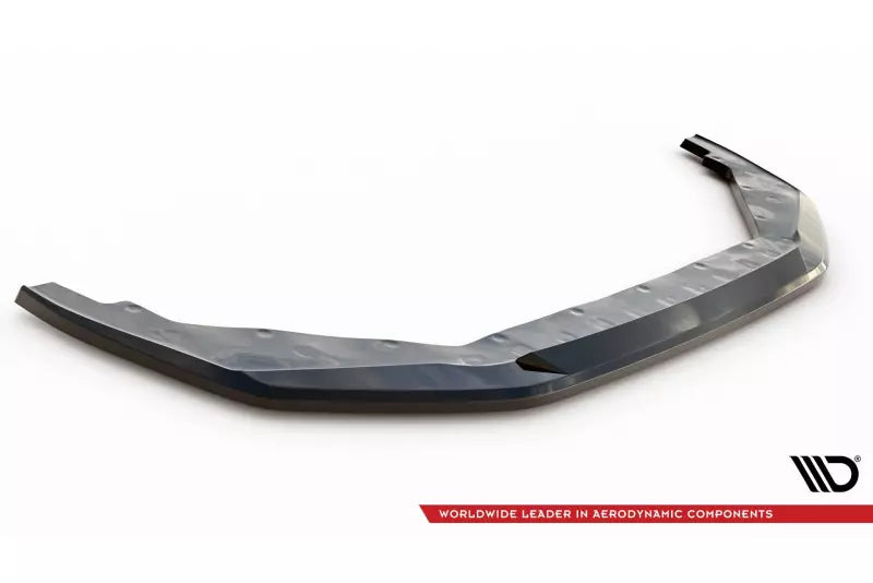 Maxton Design Frontlippe für Nissan GTR R35 Facelift Hochglanz schwarz – Ansicht 4