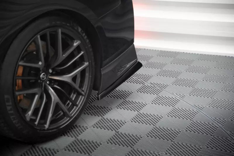 Maxton Design Diffusor Flaps für Nissan GTR R35 Facelift Hochglanz schwarz – Ansicht 3