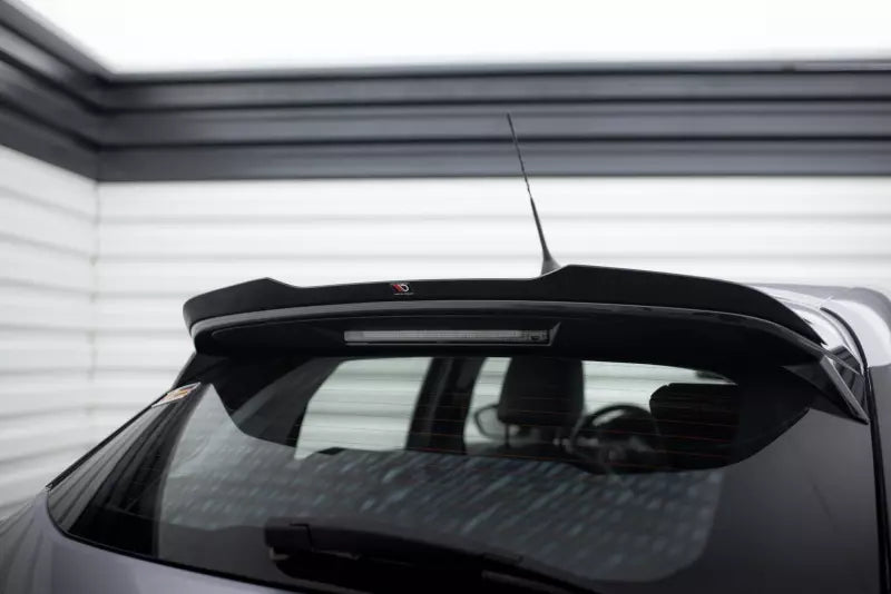 Maxton Design Heckspoiler Lippe für Opel Corsa F ( Mk6) Hochglanz schwarz – Ansicht 1