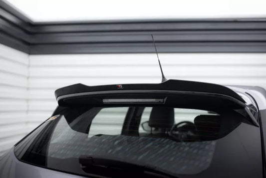 Maxton Design Heckspoiler Lippe für Opel Corsa F ( Mk6) Hochglanz schwarz – Ansicht 1