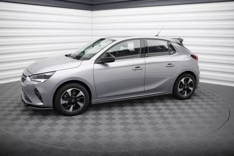 Maxton Design Seitenschweller (Paar) für Opel Corsa F ( Mk6) Hochglanz schwarz – Ansicht 2