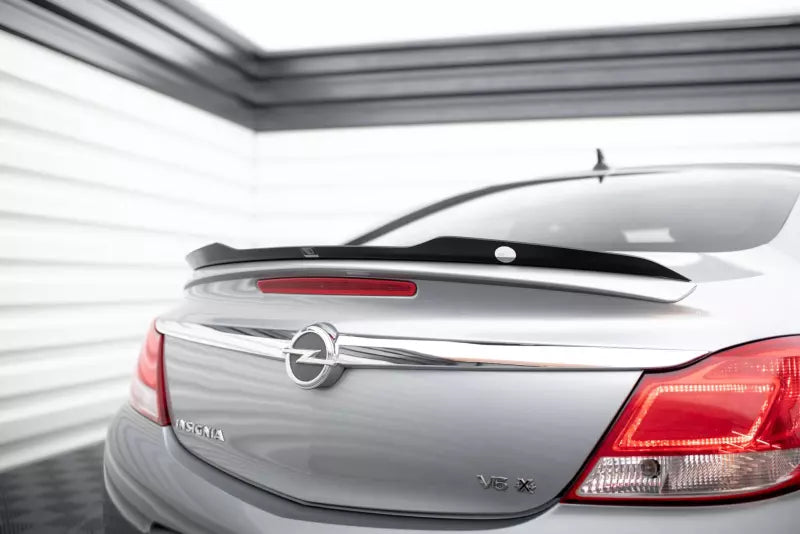 Maxton Design Heckspoiler Lippe für Opel Insignia OPC-Line Mk1 Hochglanz schwarz – Ansicht 1