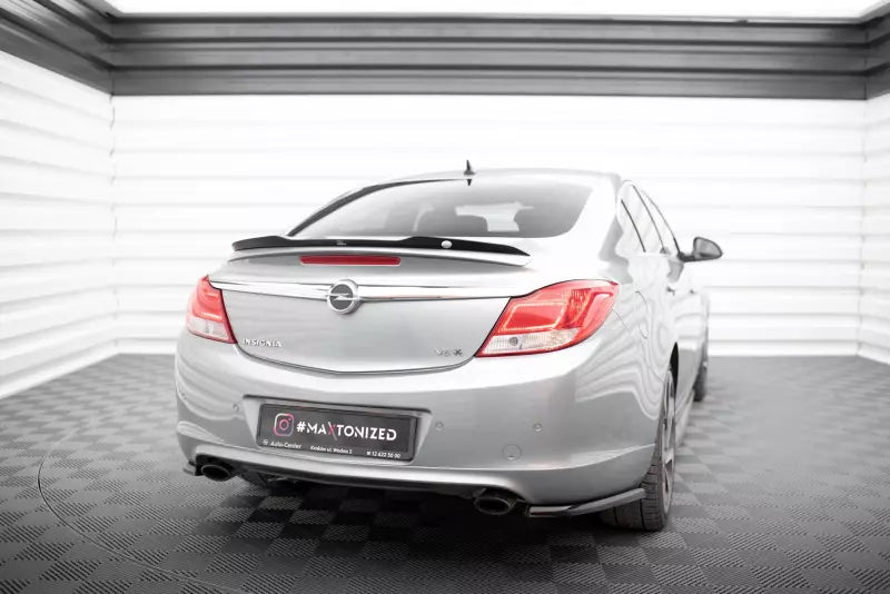 Maxton Design Heckspoiler Lippe für Opel Insignia OPC-Line Mk1 Hochglanz schwarz – Ansicht 2