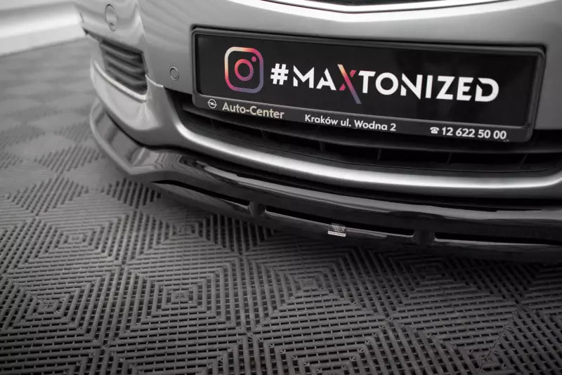 Maxton Design Frontlippe für Opel Insignia OPC-Line Mk1 Hochglanz schwarz – Ansicht 3