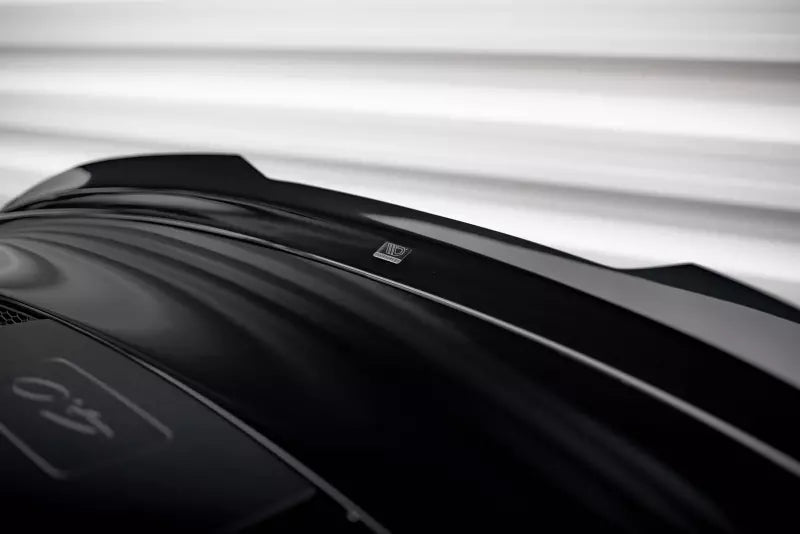 Maxton Design Heckspoiler Lippe für Porsche 911 992 GT3 Hochglanz schwarz – Ansicht 3