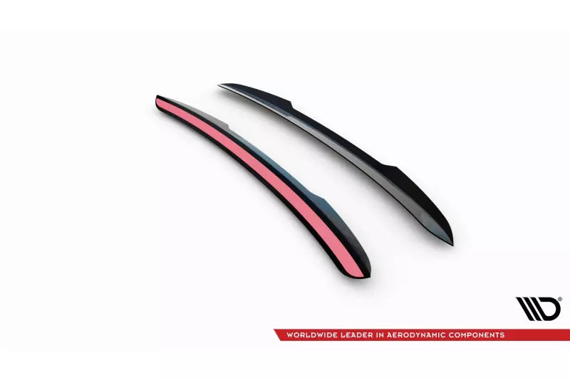 Maxton Design Heckspoiler Lippe für Porsche 911 Turbo 997 Hochglanz schwarz – Ansicht 1