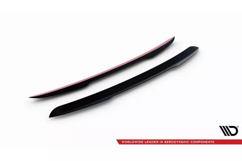 Maxton Design Heckspoiler Lippe für Porsche 911 Turbo 997 Hochglanz schwarz – Ansicht 2