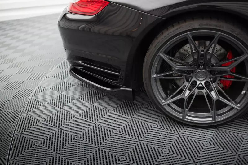 Maxton Design mittlerer Heckdiffusor DTM Look für Porsche 911 Turbo 997 Hochglanz schwarz – Ansicht 4