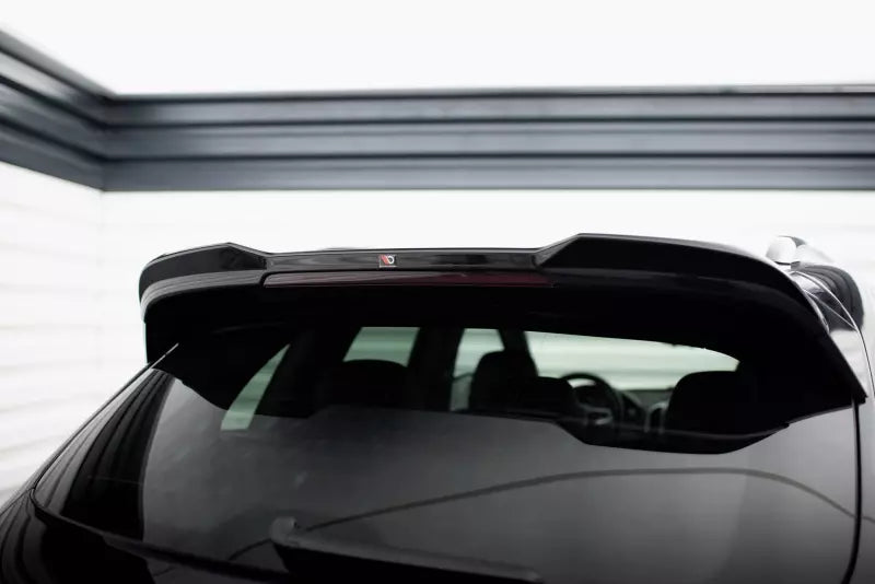 Maxton Design Heckspoiler 3D für Porsche Cayenne Mk2 Facelift Hochglanz schwarz – Ansicht 1
