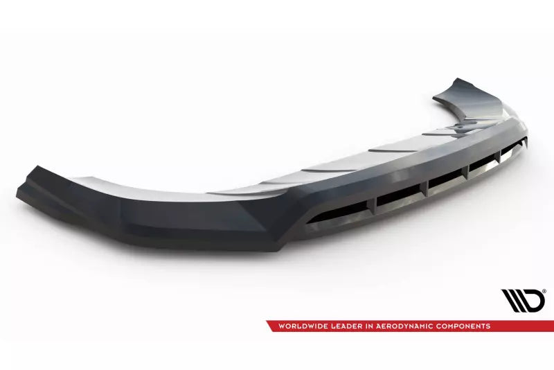 Maxton Design Frontlippe für Porsche Cayenne Sport Design Mk3 Hochglanz schwarz – Ansicht 4
