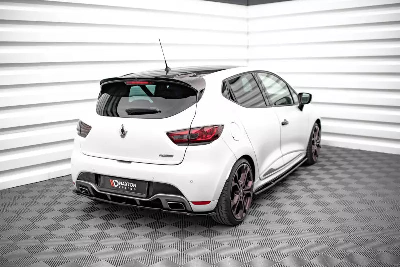Maxton Design mittlerer Heckdiffusor DTM Look für Renault Clio RS Mk4 Hochglanz schwarz – Ansicht 2