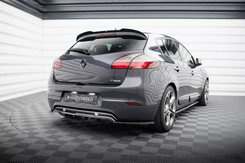 Maxton Design Heckspoiler Lippe für Renault Megane GT Mk3 Facelift Hochglanz schwarz – Ansicht 3