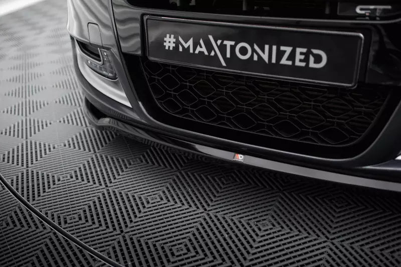 Maxton Design Frontlippe für Renault Megane GT Mk3 Facelift Hochglanz schwarz – Ansicht 3