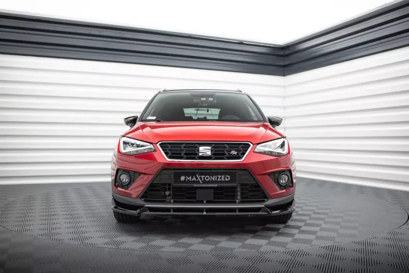 Maxton Design Frontlippe für Seat Arona FR Mk1 Hochglanz schwarz – Ansicht 2