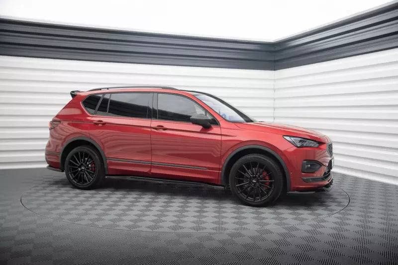 Maxton Design Seitenschweller (Paar) für Seat Tarraco FR Mk1 Hochglanz schwarz – Ansicht 2