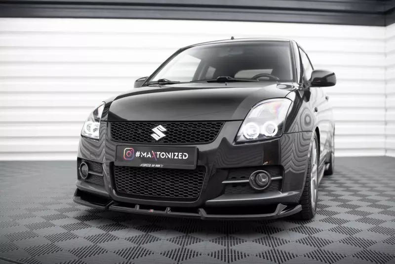 Maxton Design Frontlippe für Suzuki Swift Sport Mk4 Hochglanz schwarz – Ansicht 1