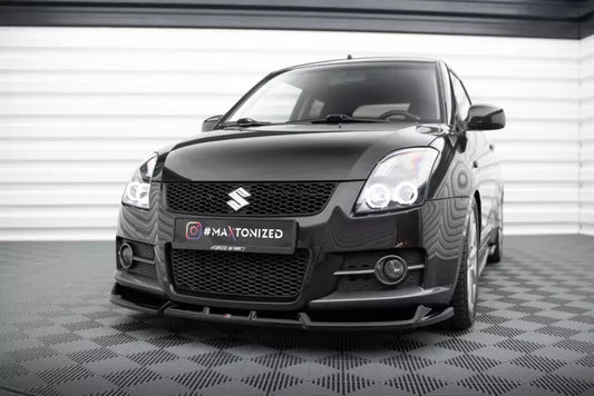 Maxton Design Frontlippe für Suzuki Swift Sport Mk4 Hochglanz schwarz – Ansicht 1