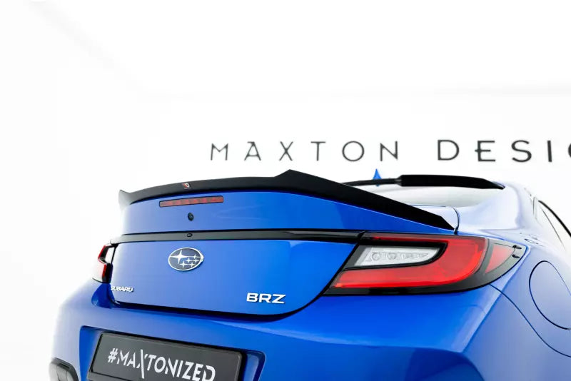 Maxton Design Heckspoiler Lippe für Toyota GR86 Mk1 Hochglanz schwarz – Ansicht 1