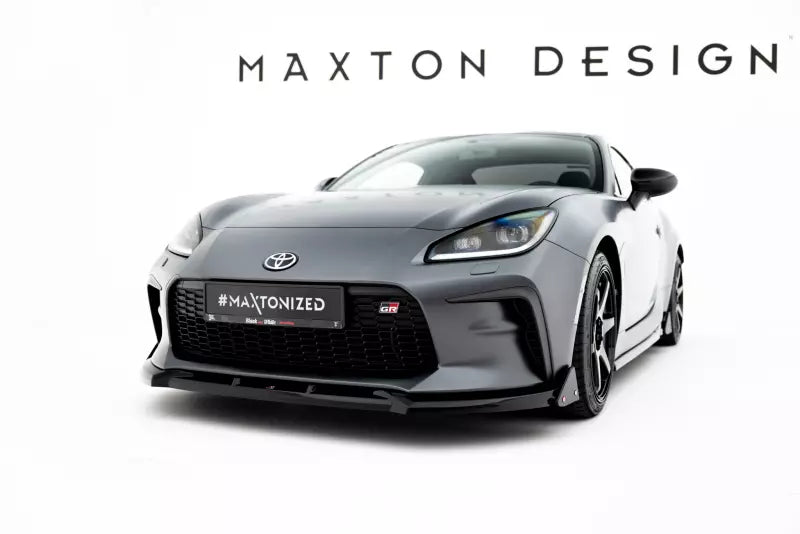 Maxton Design Frontlippe mit Flaps für Toyota GR86 Mk1 – Ansicht 1