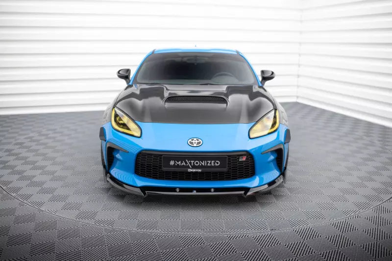 Maxton Design Frontlippe V.3 für Toyota GR86 Mk1 Hochglanz schwarz – Ansicht 2