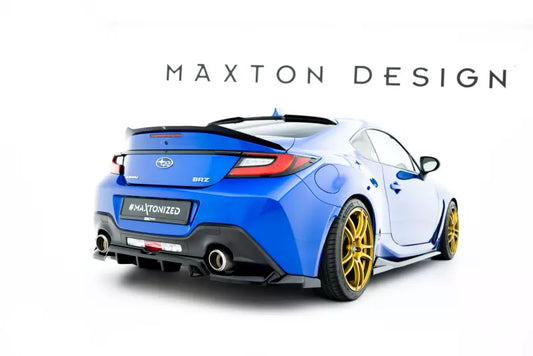 Maxton Design mittlerer Heckdiffusor DTM Look für Toyota GR86 Mk1 Hochglanz schwarz – Ansicht 1