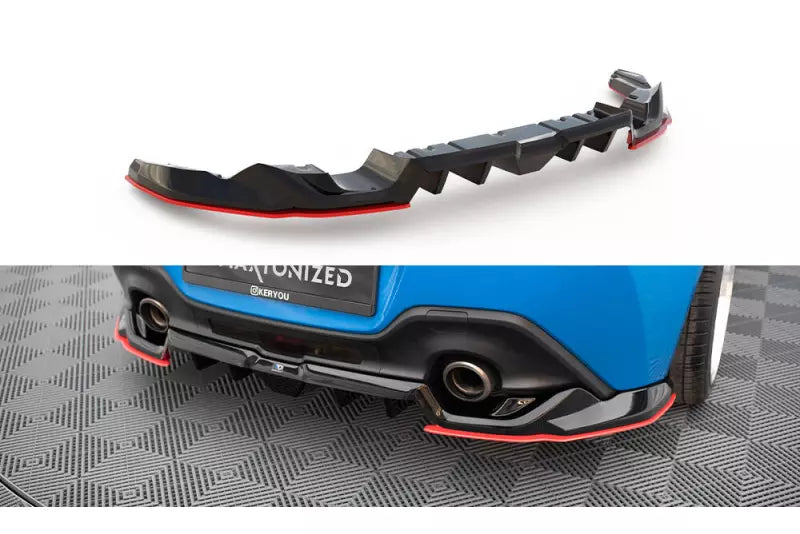 Maxton Design mittlerer Heckdiffusor DTM Look V.2 für Toyota GR86 Mk1 – Ansicht 2