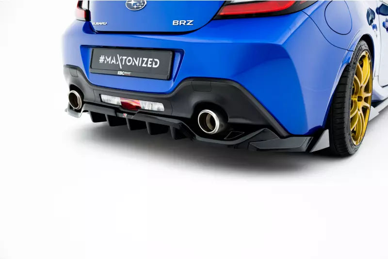 Maxton Design mittlerer Heckdiffusor DTM Look V.3 für Toyota GR86 Mk1 Hochglanz schwarz – Ansicht 1