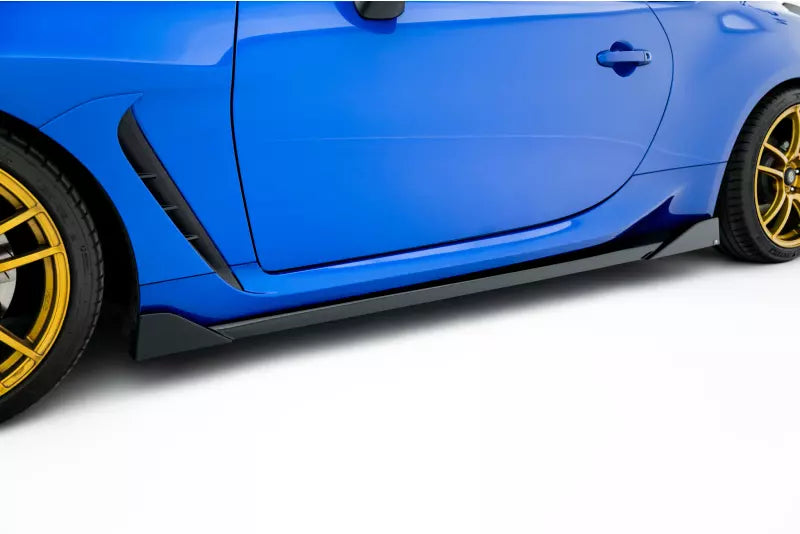 Maxton Design Seitenschweller (Paar) V.3 für Toyota GR86 Mk1 Hochglanz schwarz – Ansicht 3